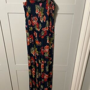 Ambiance Navy Floral Jumpsuit